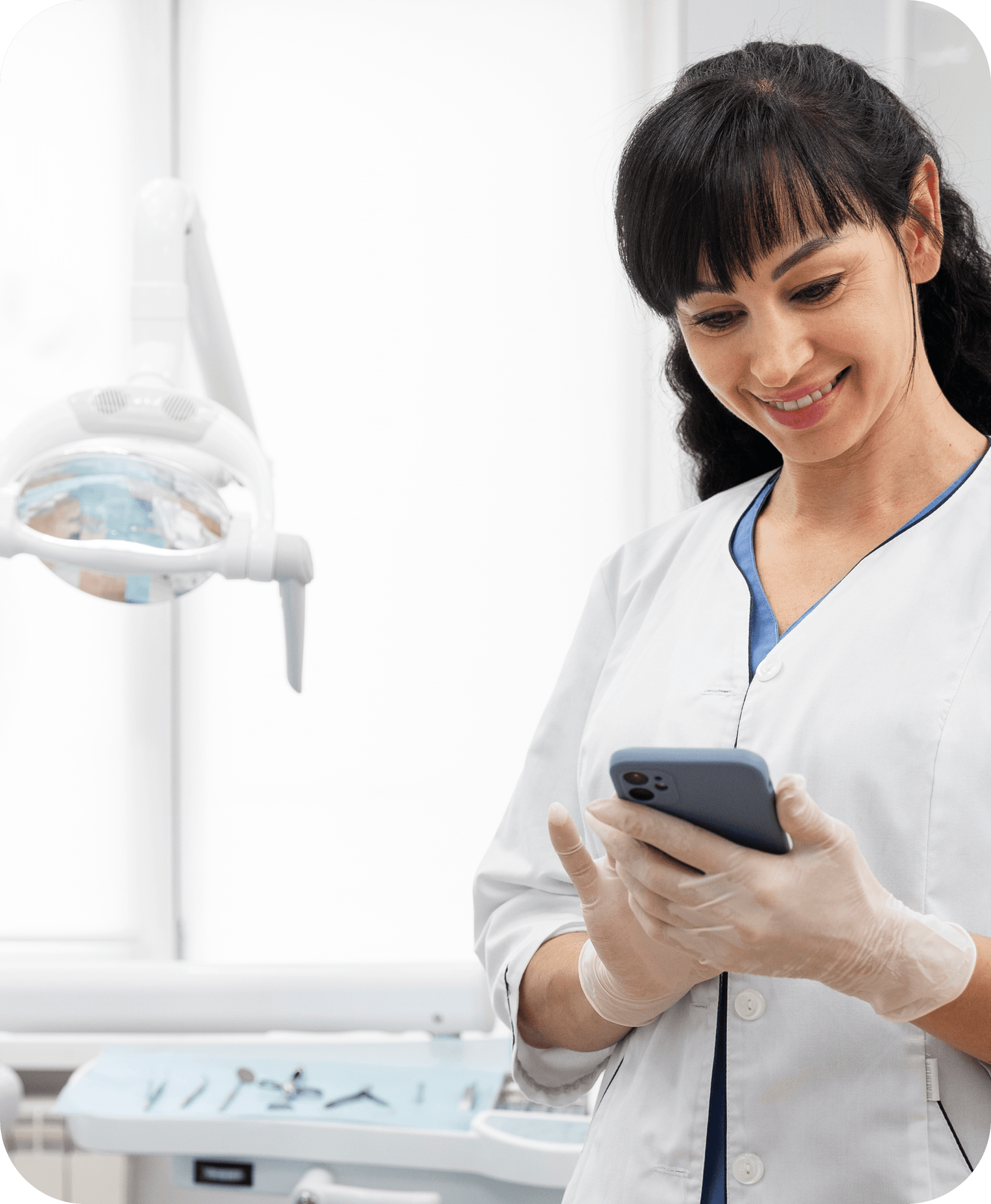 Professional in medical setting